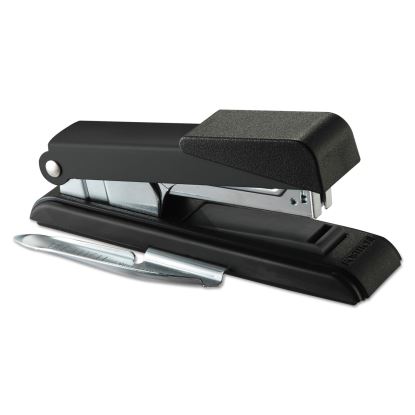 B8 PowerCrown Flat Clinch Premium Stapler, 40-Sheet Capacity, Black1