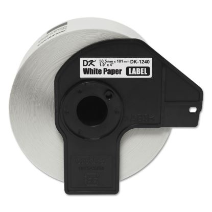 Die-Cut Shipping Labels, 1.9" x 4", White, 600/Roll1