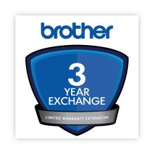 3-Year Exchange Warranty Extension for Select HL/MFC/PPF Series1