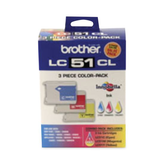 LC513PKS Innobella Ink, 400 Page-Yield, Cyan/Magenta/Yellow1