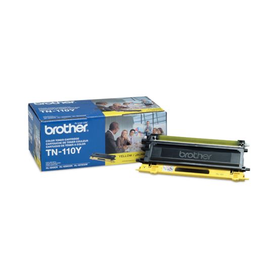 TN110Y Toner, 1,500 Page-Yield, Yellow1