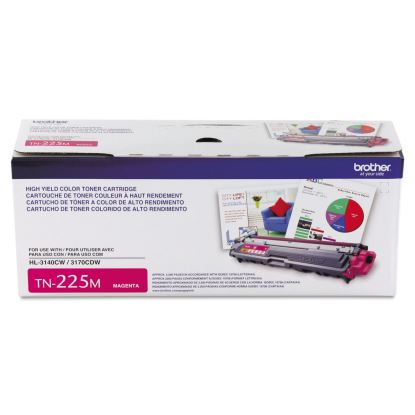 TN225M High-Yield Toner, 2,200 Page-Yield, Magenta1