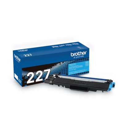 TN227C High-Yield Toner, 2,300 Page-Yield, Cyan1