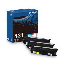 TN4313PK Toner, 1,800 Page-Yield, Cyan/Magenta/Yellow1