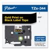 TZe Standard Adhesive Laminated Labeling Tape, 0.7" x 26.2 ft, Gold on Black2