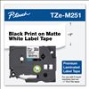 TZe Premium Laminated Tape, 0.94" x 26.2 ft, Black on White2