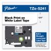 TZe Extra-Strength Adhesive Laminated Labeling Tape, 0.7" x 26.2 ft, Black on White2