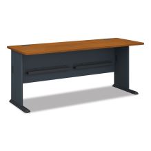 Enterprise Collection Double Pedestal Desk, 70.13" x 28.63" x 29.75", Harvest Cherry, (Box 2 of 2)1