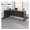 Series C Collection Left Corner Desk Module, 71.13" x 35.5" x 29.88", Hansen Cherry/Graphite Gray2