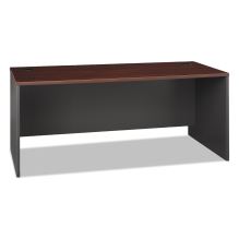 Series C Collection Desk Shell, 71.13" x 29.38" x 29.88", Hansen Cherry/Graphite Gray1