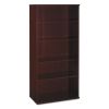 Series C Collection Bookcase, Five-Shelf, 35.63w x 15.38d x 72.78h, Mahogany1