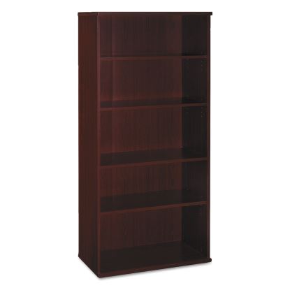 Series C Collection 36W 5 Shelf Bookcase, Mahogany1