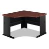 Series A Collection Corner Desk, 47.25" x 47.25" x 29.88", Hansen Cherry2