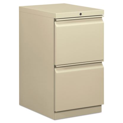 Mobile Pedestals, Left or Right, 2 Legal/Letter-Size File Drawers, Putty, 15" x 20" x 28"1