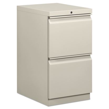 Mobile Pedestals, Left or Right, 2 Legal/Letter-Size File Drawers, Light Gray, 15" x 20" x 28"1