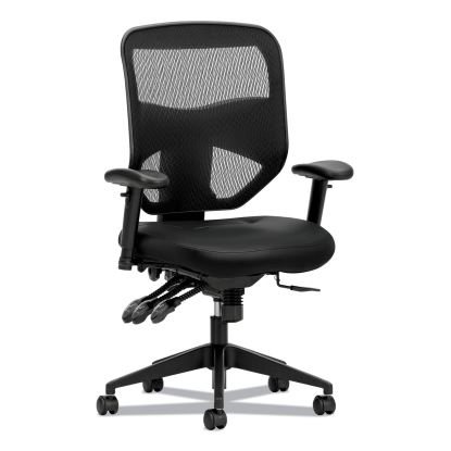 Prominent Mesh High-Back Task Chair, Supports Up to 250 lb, 17" to 21" Seat Height, Black1