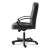 HVL601 Series Executive High-Back Leather Chair, Supports Up to 250 lb, 17.44" to 20.94" Seat Height, Black2