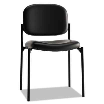 VL606 Stacking Guest Chair without Arms, Supports Up to 250 lb, Black1
