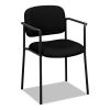 VL616 Stacking Guest Chair with Arms, Supports Up to 250 lb, Black1