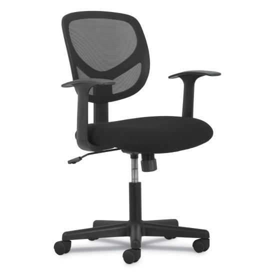 1-Oh-Two Mid-Back Task Chairs, Supports Up to 250 lb, 17" to 22" Seat Height, Black1