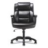 Mid-Back Executive Chair, Supports Up to 225 lb, 19" to 23" Seat Height, Black2