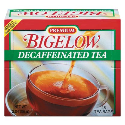 Single Flavor Tea, Decaffeinated Black, 48 Bags/Box1