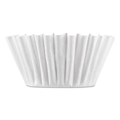Coffee Filters, 8 to 12 Cup Size, Flat Bottom, 100/Pack1