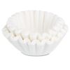 Coffee Filters, 8 to 12 Cup Size, Flat Bottom, 100/Pack2