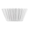 Coffee Filters, 8 to 12 Cup Size, Flat Bottom, 100/Pack, 12 Packs/Carton1