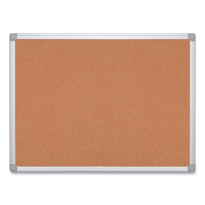 Earth Cork Board, 24 x 36, Aluminum Frame1