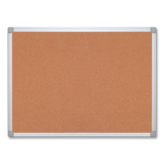 Earth Cork Board, 48 x 72, Aluminum Frame1