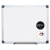 Porcelain Value Dry Erase Board, 24 x 36, White, Aluminum Frame2