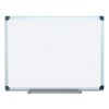 Porcelain Value Dry Erase Board, 36 x 48, White, Aluminum Frame1