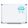 Porcelain Value Dry Erase Board, 36 x 48, White, Aluminum Frame2