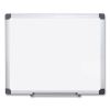 Porcelain Value Dry Erase Board, 48 x 96, White, Aluminum Frame1