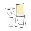 Folds-to-a-Table Melamine Easel, 28.5 x 37.5, White, Steel/Laminate2