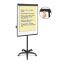 Silver Easy Clean Dry Erase Mobile Presentation Easel, 44" to 75.25" High1
