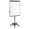Silver Easy Clean Dry Erase Mobile Presentation Easel, 44" to 75.25" High2