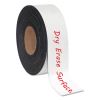 Dry Erase Magnetic Tape Roll, White, 2" x 50 Ft.2