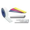 Dry Erase Magnetic Tape Strips, 0.88 x 6, Blue, 25/Pack2