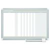 In-Out Magnetic Dry Erase Board, 36x24, Silver Frame2