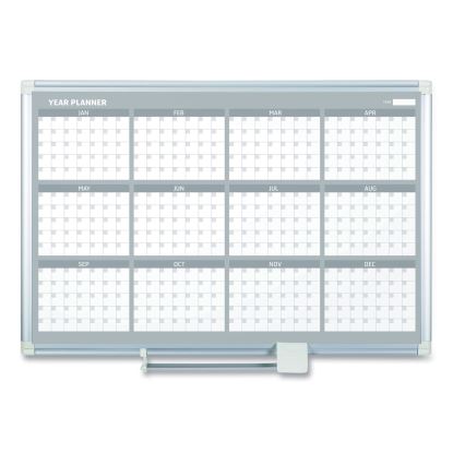 12 Month Year Planner, 36x24, Aluminum Frame1