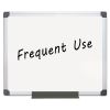 Value Lacquered Steel Magnetic Dry Erase Board, 24 x 36, White, Aluminum Frame1