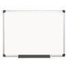 Value Lacquered Steel Magnetic Dry Erase Board, 36 x 48, White, Aluminum Frame2