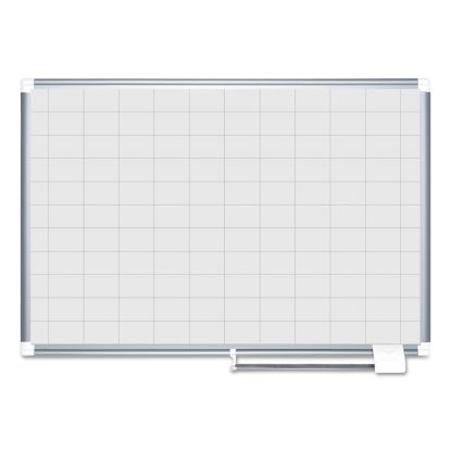Grid Planning Board, 48 x 36, 2 x 3 Grid, White/Silver1