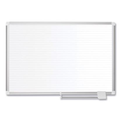Ruled Planning Board, 48 x 36, White/Silver1