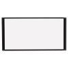 Cubicle Workstation Dry Erase Board, 36 x18, Black Aluminum Frame1