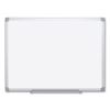 Earth Silver Easy Clean Dry Erase Boards, 48 x 96, White, Aluminum Frame1