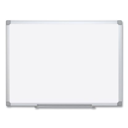 Earth Silver Easy Clean Dry Erase Boards, 48 x 96, White, Aluminum Frame1