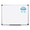 Value Lacquered Steel Magnetic Dry Erase Board, 48 x 96, White, Aluminum Frame2